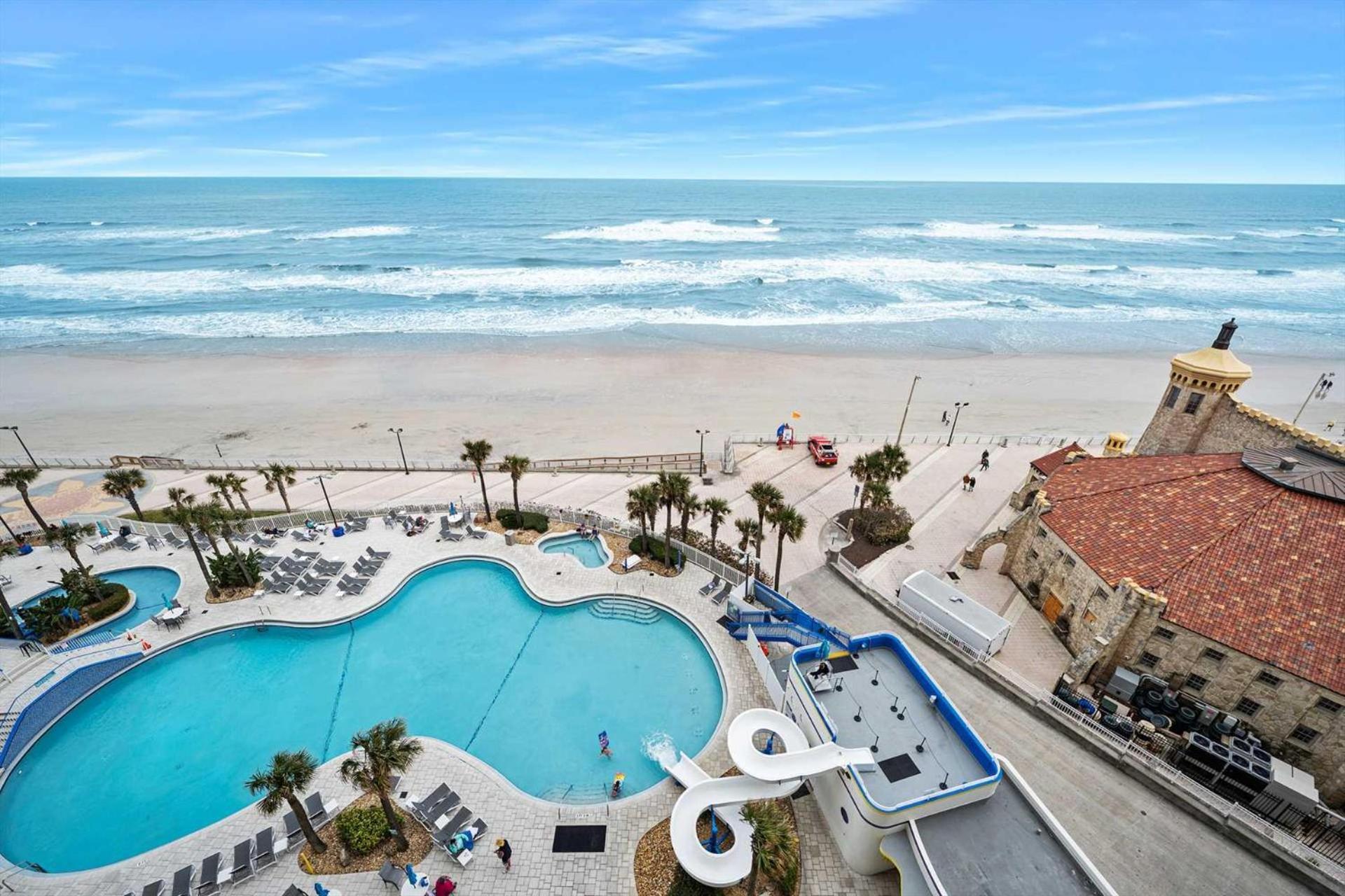 Luxury 10Th Floor 3 Bedroom Condo Direct Oceanfront Wyndham Ocean Walk Resort Daytona Beach | 1011 Bagian luar foto